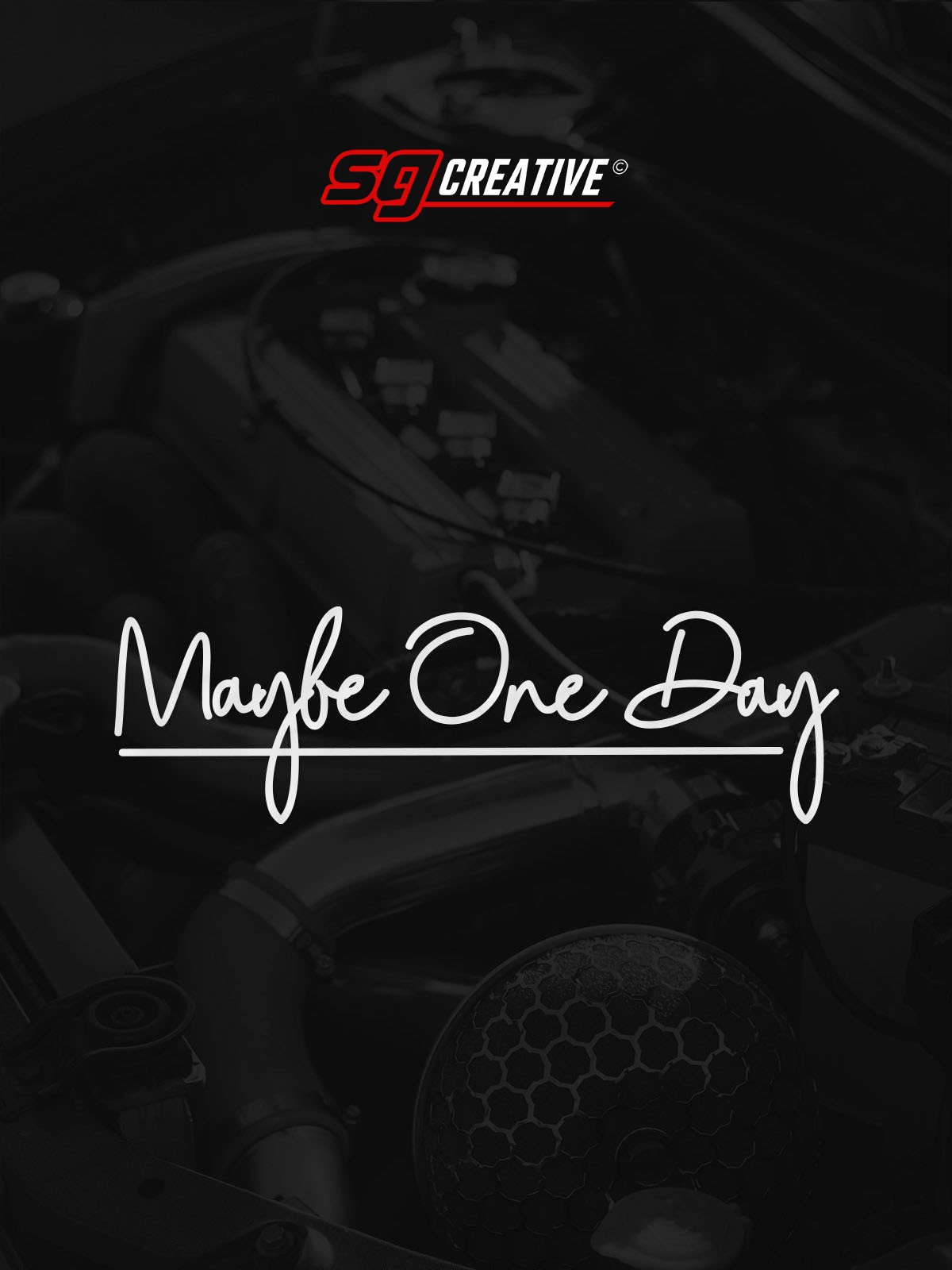 Maybe One day Autoaufkleber