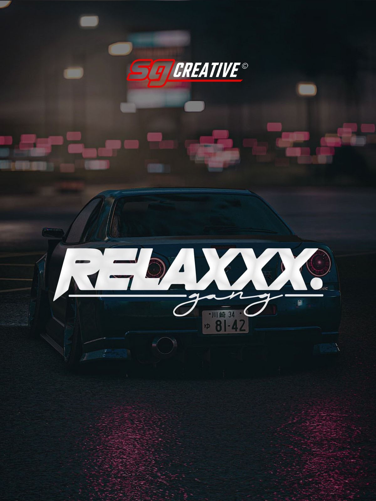 Relaxxx Gang Autoaufkleber