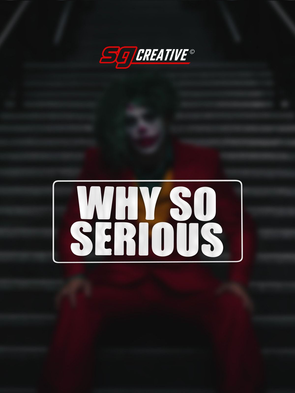 WHY So Serious Autoaufkleber